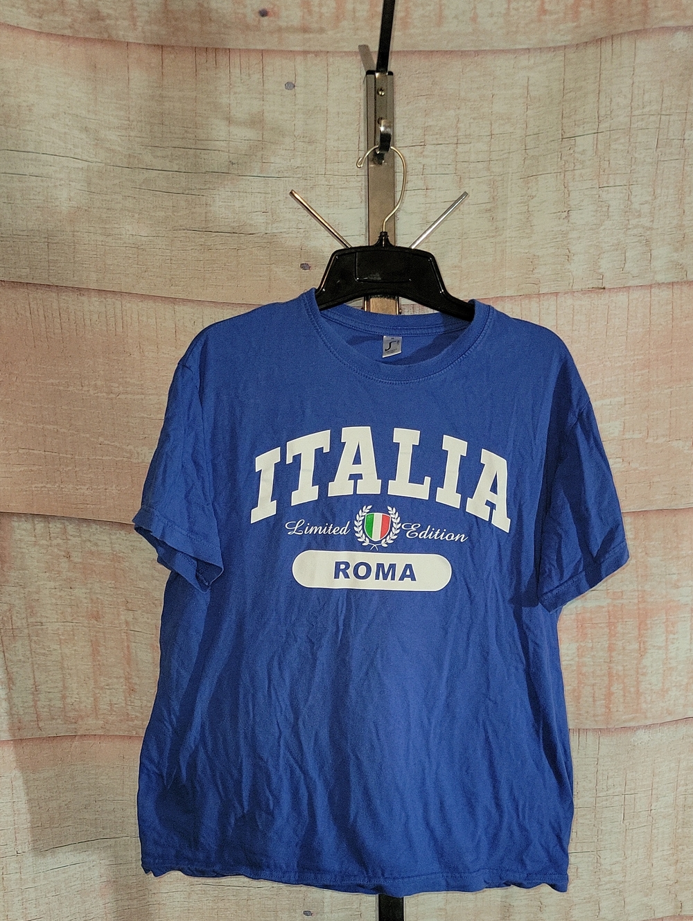 Italia Roma Blue Graphic Tshirt